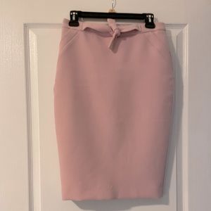 Light pink colour Pencil Skirt